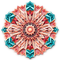 3D Mandalas and 3D patterns in the form of semantic accuracy icon
