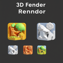 3D Render by Flux LORA