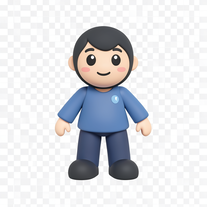 3d toy figure idea gener v1
