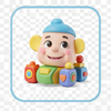 3d toy image gener icon