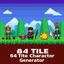 64 Tile Character Generator