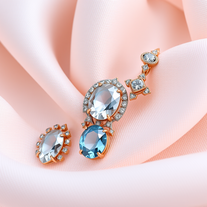 8k UHD, hyper-defined textures, photorealistic jewelry and fabric details.