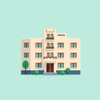 A 48 homes apartment management system icon