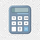 A calculator for hiding files icon