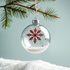 a christmas ornaments icon