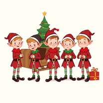 A Plethora Of Christmas Elves