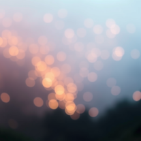 A surreal image with an artistic bokeh and a hazy, ethereal atmosphere.
