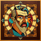 Abstract Cubist Wooden Inlay Artwork