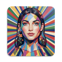 Abstract Women Portrait Posters