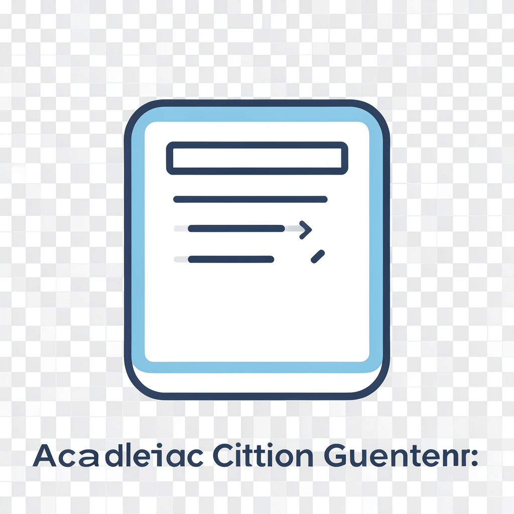 Academic Citation Generator