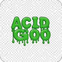 Acid Goo  letter text