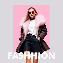 Ad fashion campaign poster generator