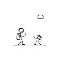 Stickman-style images Generator