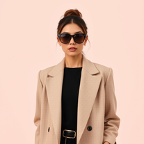 Affiche portrait chic