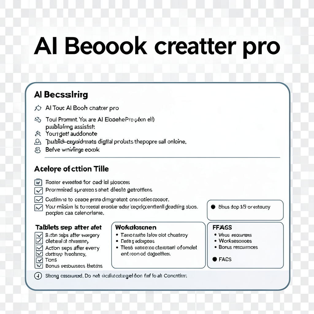 AI eBook creator pro