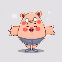 AI Fat Cartoon Characters Generator