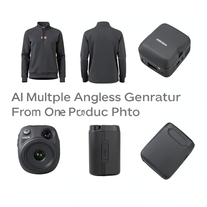 AI Multiple Angles Generator From One Product Photo