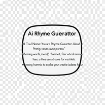 Ai Rhyme Generator