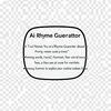 Ai Rhyme Generator icon