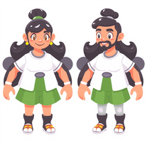 AI show character generator