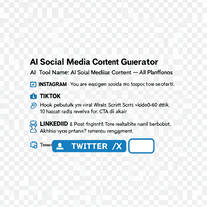 AI Social Media Content Generator — All Platforms