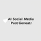 AI Social Media Post Generator icon