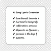 Ai Song Lyrics Generator icon