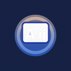 Ai Text to convert icon