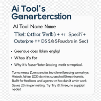 Ai Tool's title generator/Description