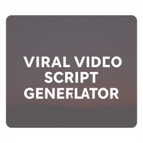 AI Viral Video Script Generator