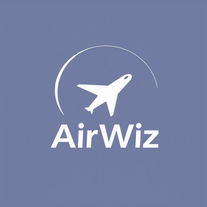 Airline / Plane Travel Company Company Name: AirWiz logo gen