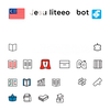 American literature bot icon