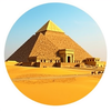 Ancient history of egypt icon