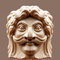 Ancient Wood Sculptural Portrait icon