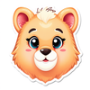 Animal sticker icon