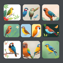 Animals and birds wallpaper idea gen