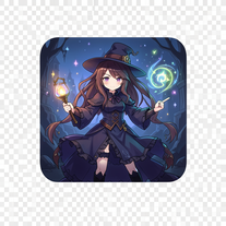 Anime characters of witchcraft