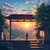 Anime Scene Generator