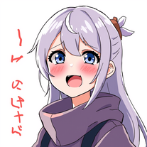 Anime style with anime expressiones