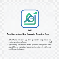 App Name Generator Featuring Aso