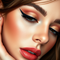 Artistic make-up close-ups, MUA Influencer style