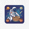 Astronaut Pottery Wheel icon