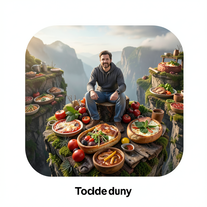 At the Edge of the Colossal Lasagna Cliff