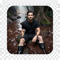 At the Edge of the Molten Chocolate River