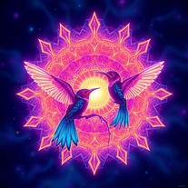 Ayahuasca vision art