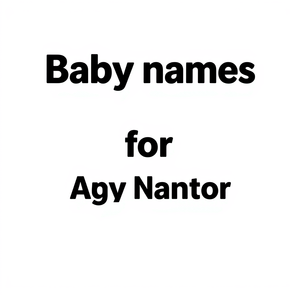 Baby Names Generator