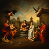 Baroque painting generator icon
