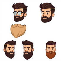 Beard Boy Avatar's Generator