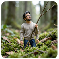 Beneath the Monarch Guardian