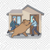 Big fat dog icon